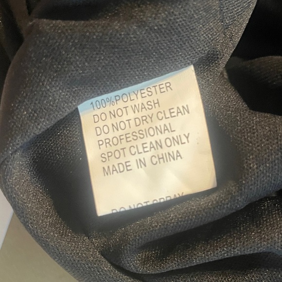 New Mac Duggal Puff Shoulder Cut Out Longsleeve Black Gown Dress size 6 - Picture 11 of 14